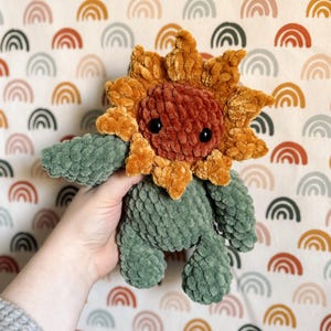 zonnig de zonnebloem | gehaakt zonnebloempatroon, haakpatroon, amigurumi, boho, haakpatroon, pdf, gehaakt bloemenpatroon