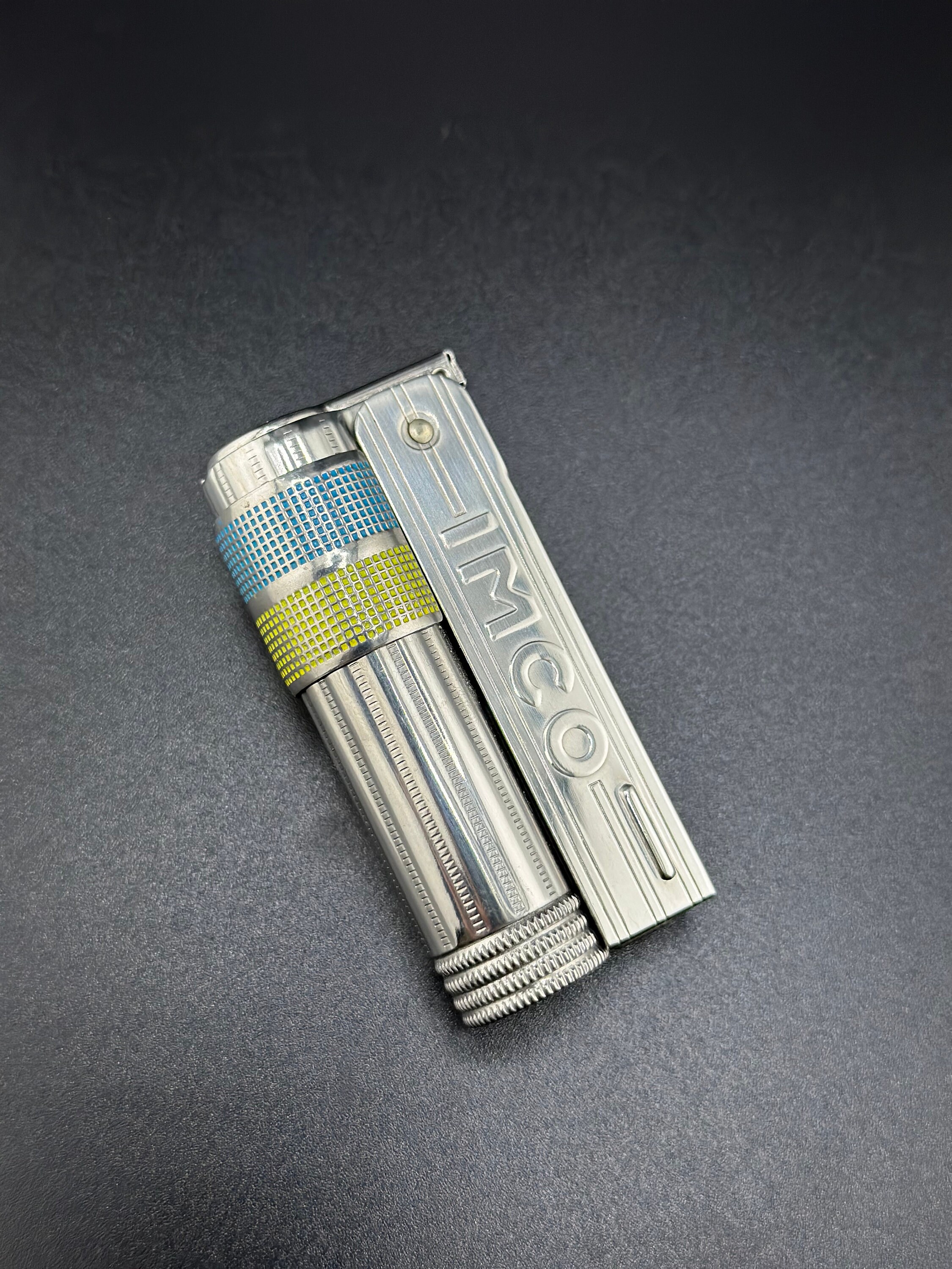 IMCO 6700 Triplex Super Petrol Lighter Vintage Trench