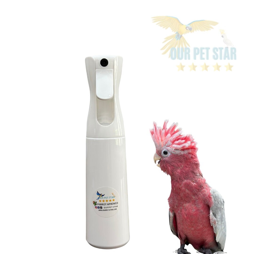 Parrot Shower Bottle, Mist, for Parrots Etsy
