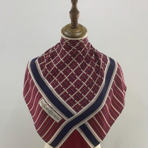 Yves saint laurent scarf - Etsy 日本
