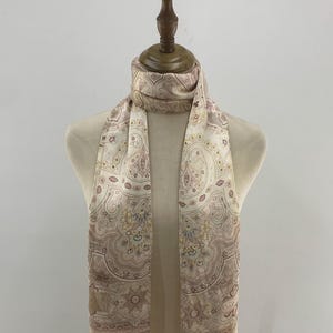 Vintage Luciano Soprani Silk Scarf: Designer Neckwear Scarf