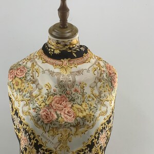 Vintage Scarf Authentic Loserre Silk Scarf Neckwear Babushka Hijab Square Scarf Turban Headwear