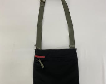 Prada Sport Navy Blue Nylon Logo Shoulder Crossbody Bag - Etsy