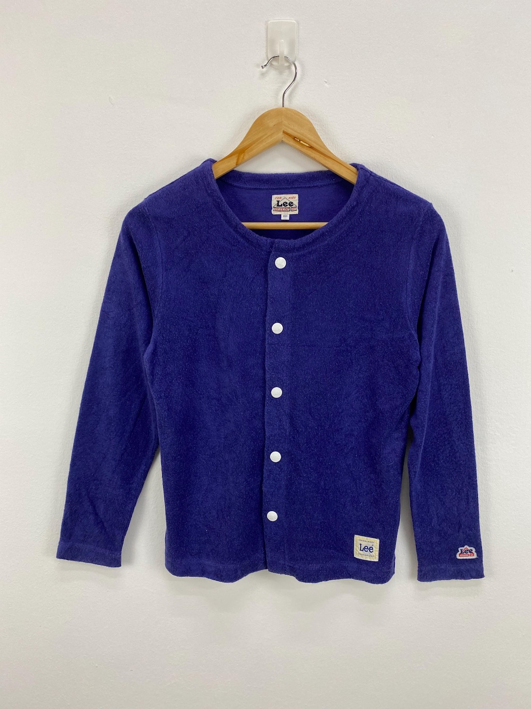 Vintage Lee Graphic Sweatshirt L des années 90 USA Made Lake