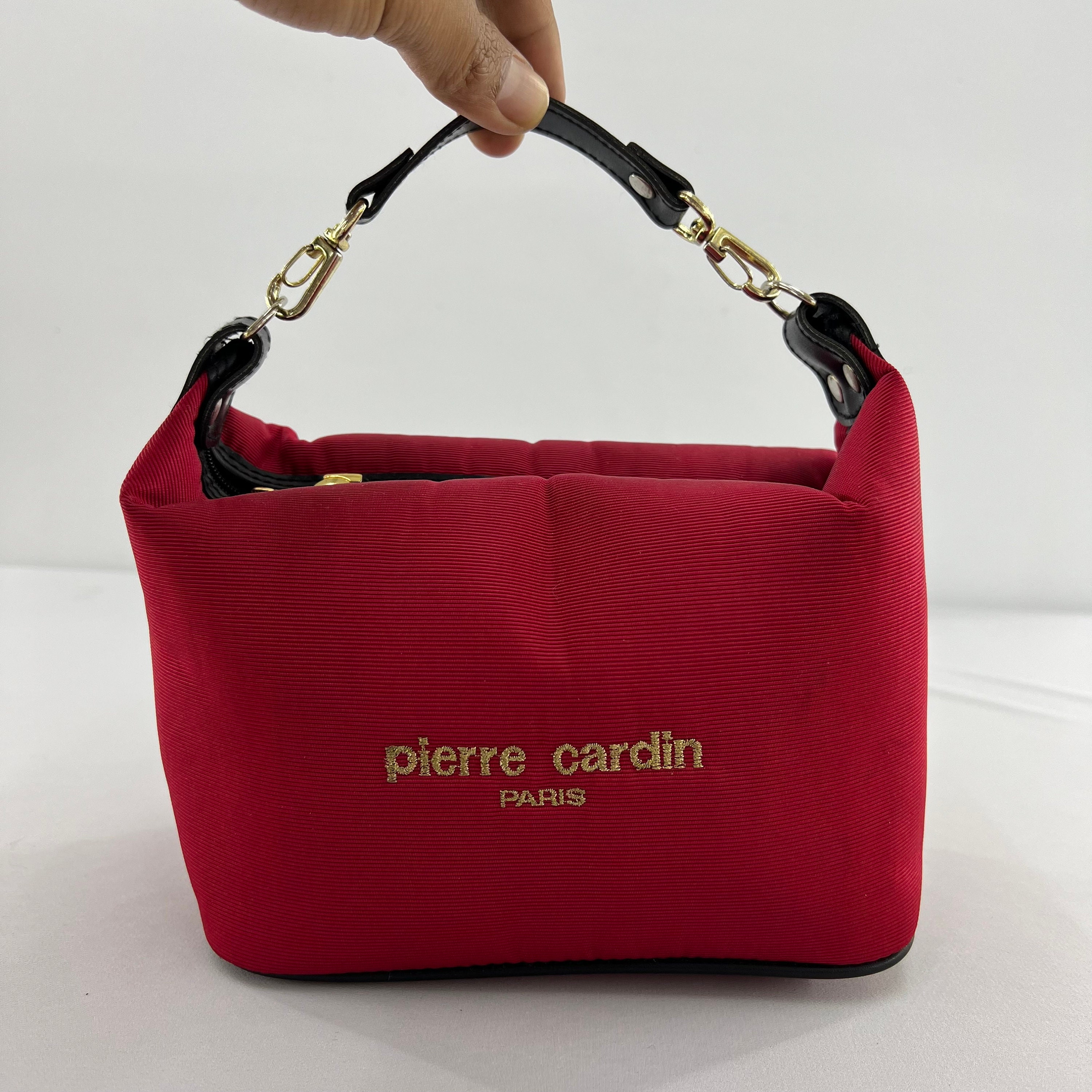 Pierre cardin red bag deals
