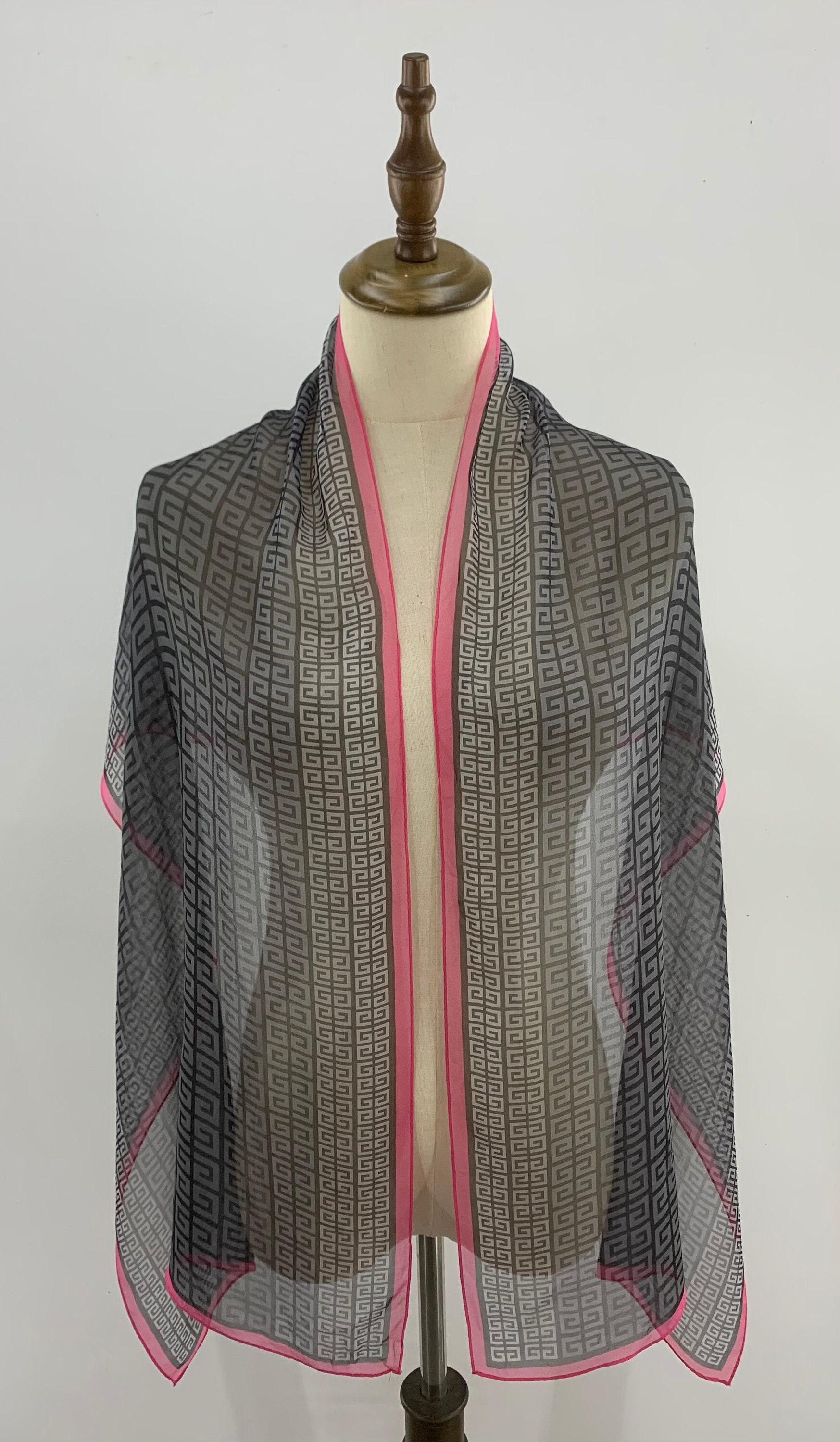 Vintage Givenchy Scarf , Vintage Givenchy Long Scarf, Vintage