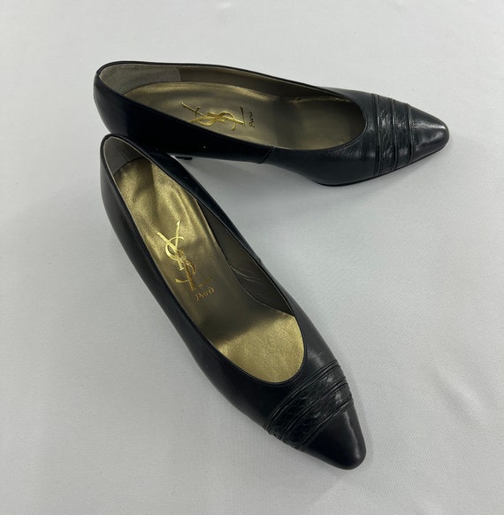 靴 vintage YSL leather shose 35 1/2 $_57.JPG?set_id=8800005007