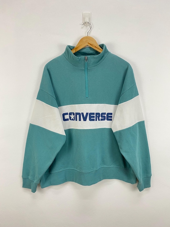 Converse, Vintage Converse Hoodie Sweatshirt Jacket