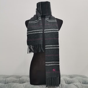 Vintage Burberrys-sjaal, vintage Burberry-uitlaatdemper, vintage Burberry-dassen, vintage Burberrys-ruit, vintage Burberry-kasjmiersjaal