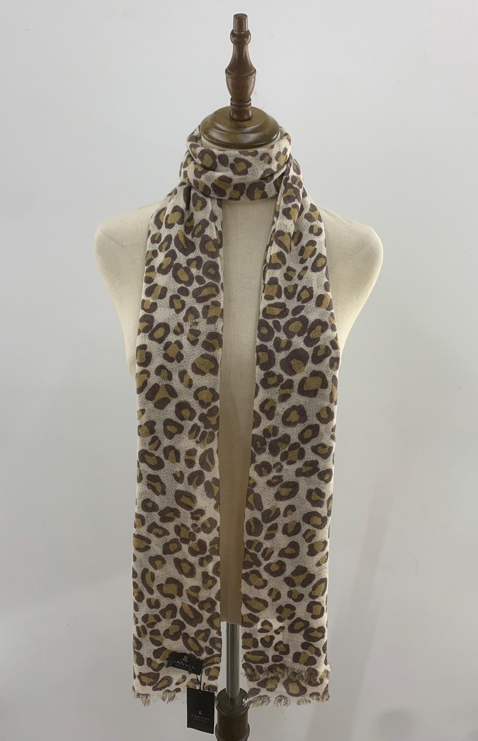 小物 Vintage Decadent leopard muffler Leopard Muffler - Etsy