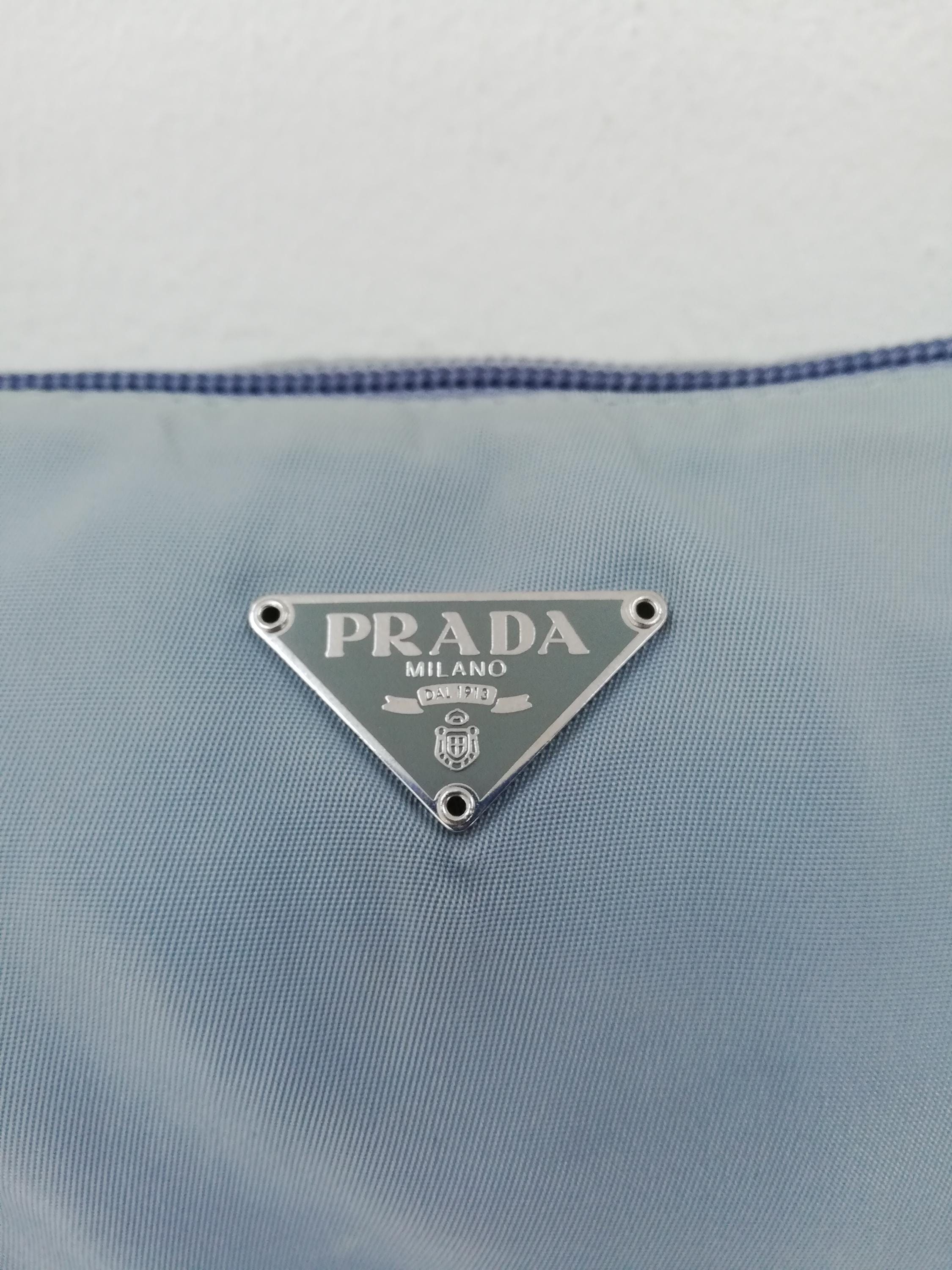 Preowned Prada Nylon Backpack in Baby Blue Prada Nylon Backpack in Baby Blue – Nitryl main image 2