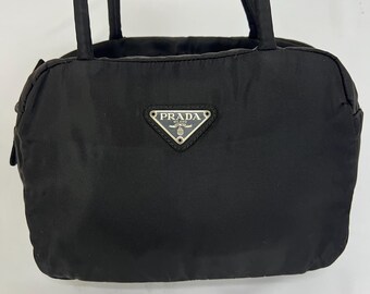 Vintage Prada Tote Mini Bag Nylon - Etsy