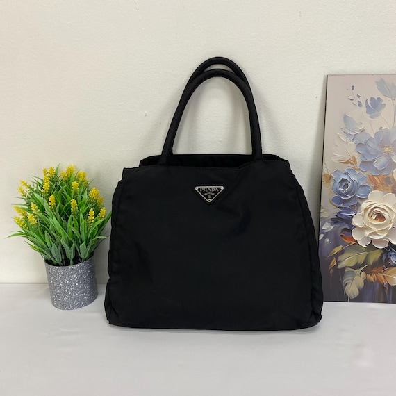 Vintage Prada Mini Tote Bag Nylon - Etsy