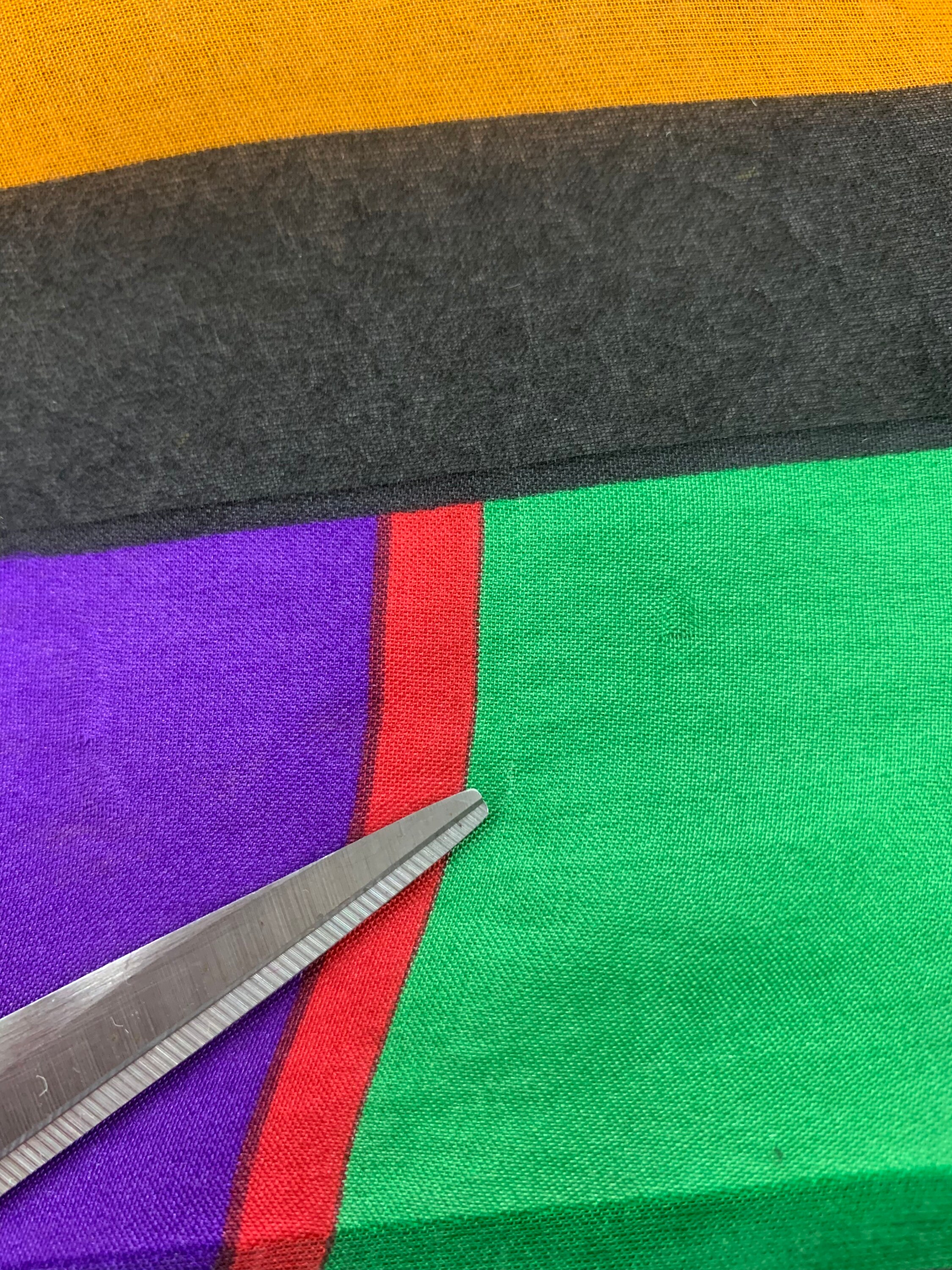 Vintage Authentic Yves Saint Laurent YSL Stole Silk Long