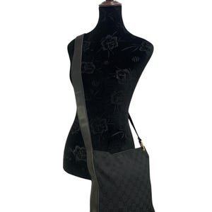 Black Vintage Gucci Shoulder Bag - Etsy