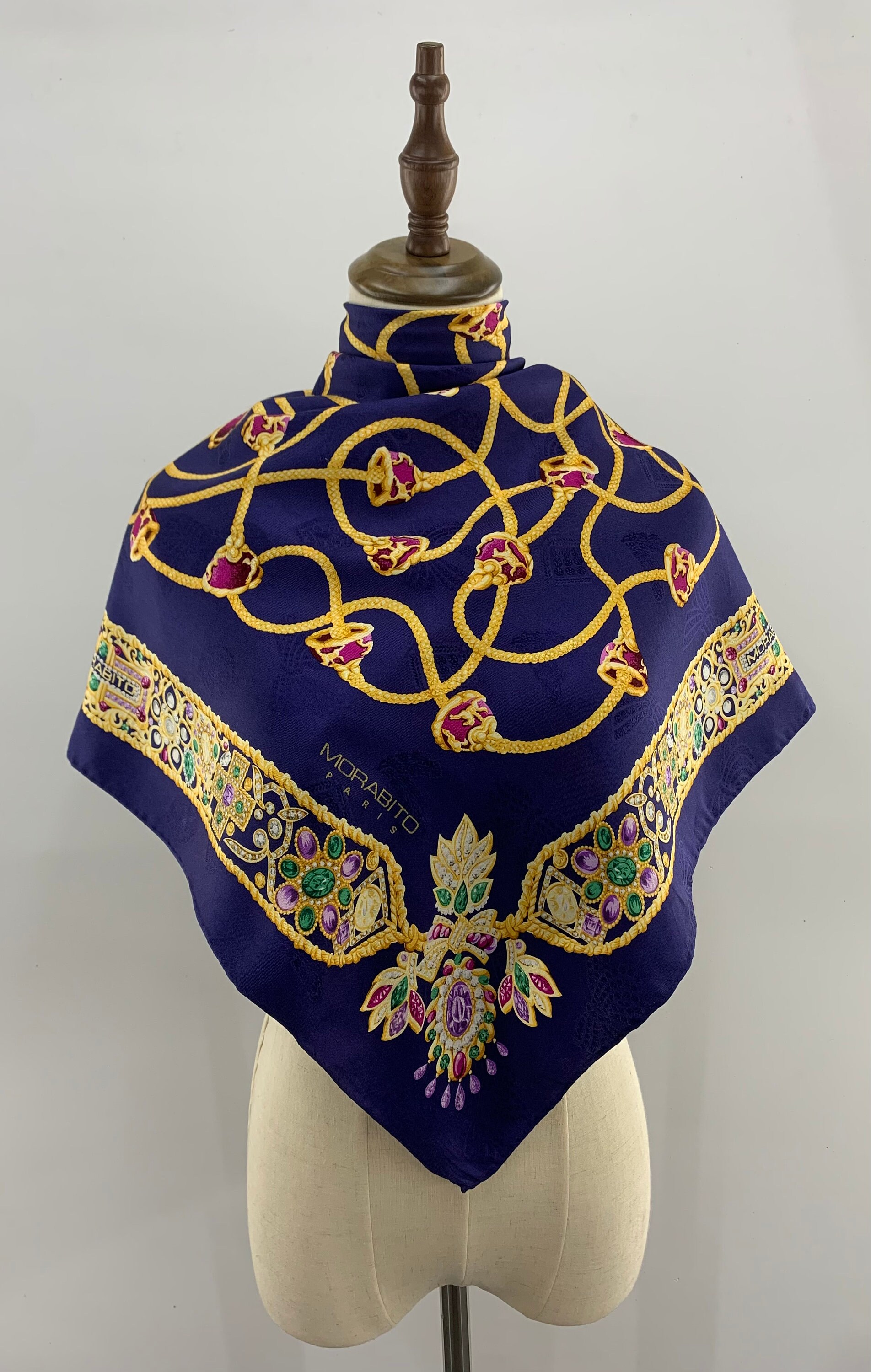 Foulard Ou écharpe Pour Femme De La Marque Pascal Morabito - Coloris Bleu - Neuf Avec étiquettes D'origine