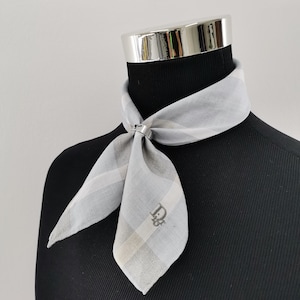Vintage Dior Handkerchief / Neckerchief / Pocket Square