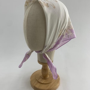 Vintage Authentic Balmain Scarf Handkerchief Neckerchief Bandana Pocket Squares Head band Head Wrap Accessories Scarves