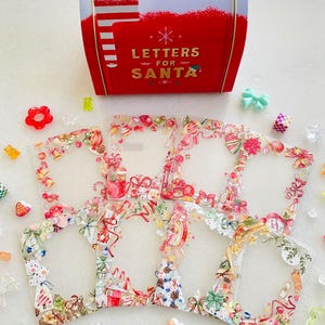 ON SALE - Decorated Toploader (Christmas Theme) for KPOP & Anime Photocards, Polaroids / Photo Display