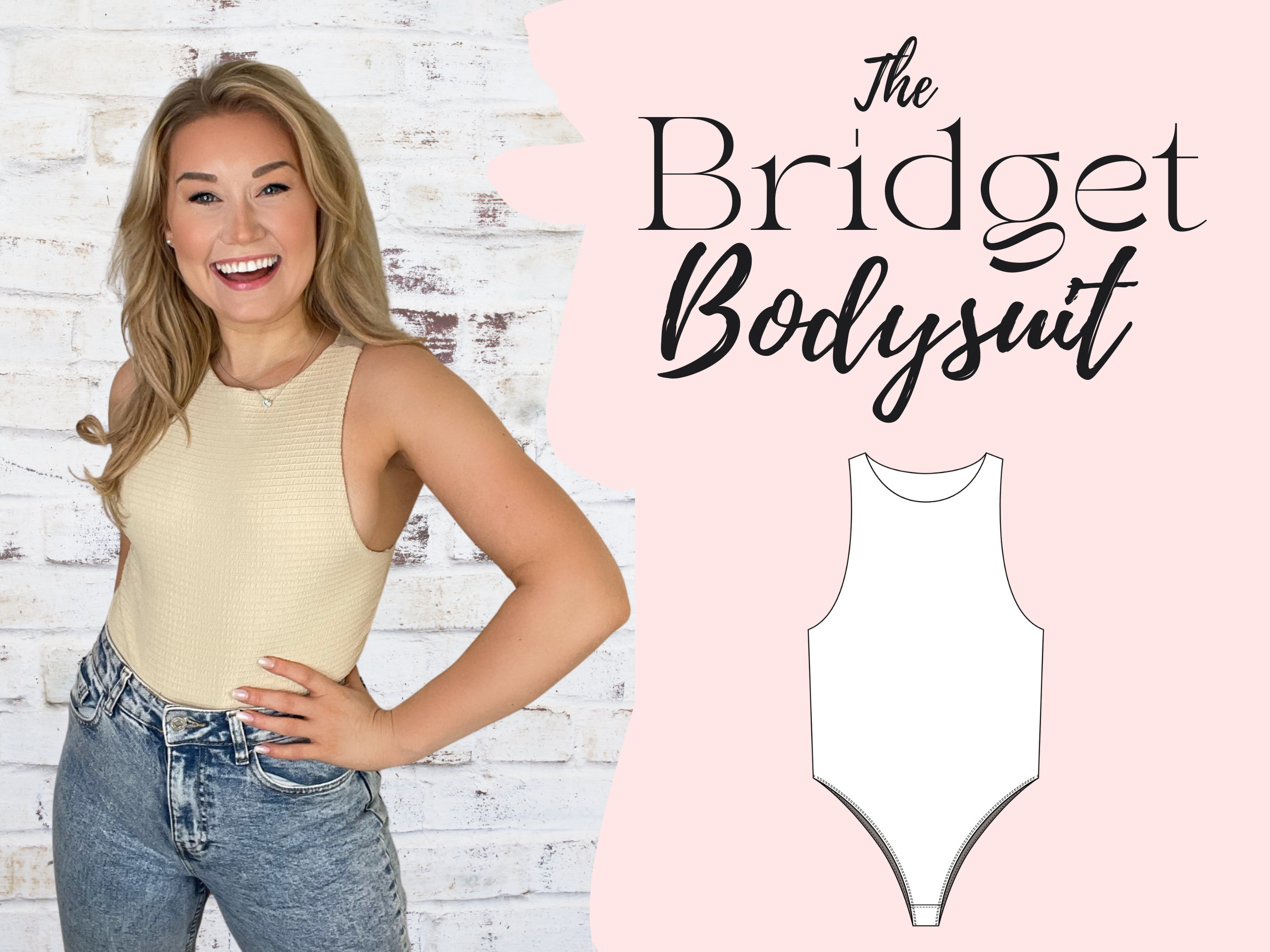 Ponte Basic Bodysuit - Blue Jeans and Bikinis Boutique