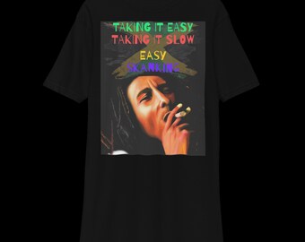 BOB, MARLEY, JAMAICA, Leven, gemakkelijk, stonk, doeken, shirt, t-shirt
