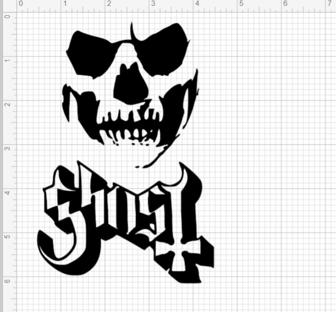 Ghost Car Decal Choose Your Color Etsy