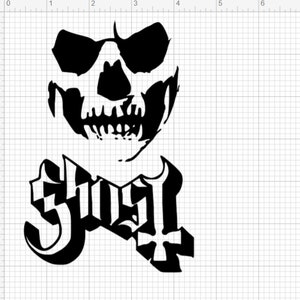 Ghost Car Decal - Choose Your Color!