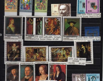 Surtido de sellos usados – Materiales para arte, manualidades y scrapbooking