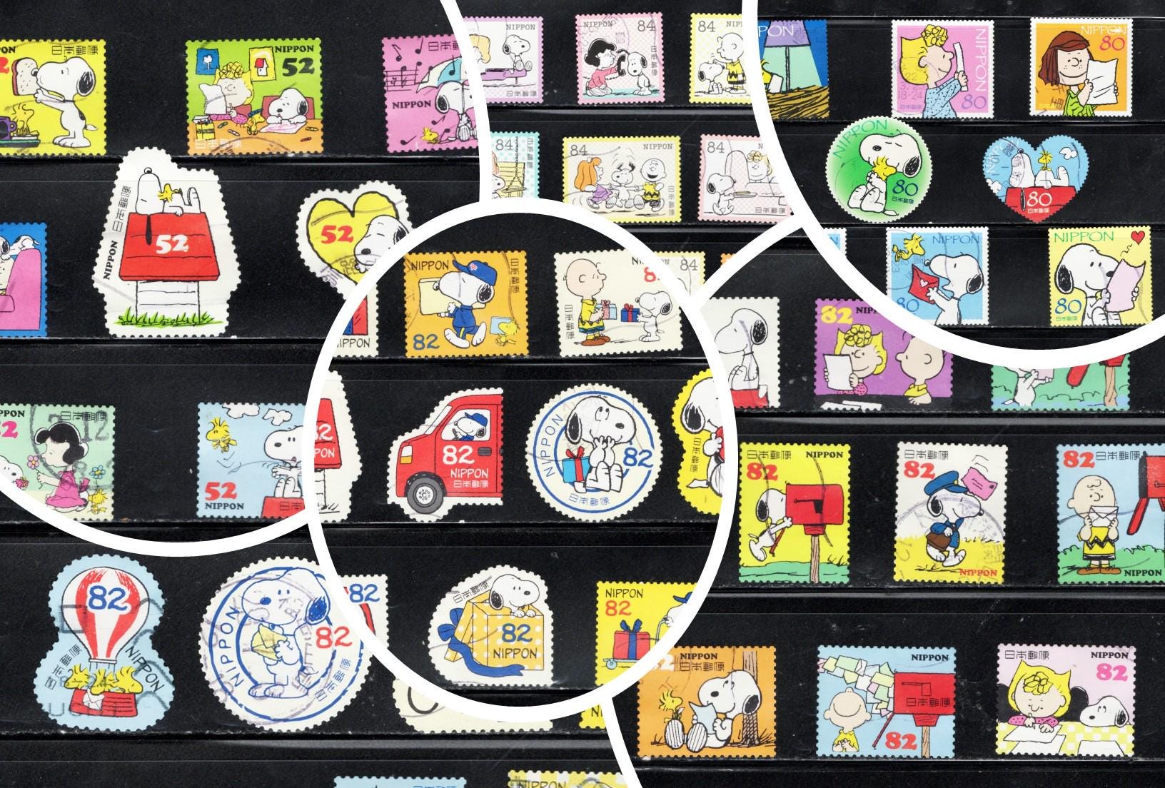 Snoopy Stamps: Japan Peanuts Complete Used Set for Crafting - Etsy