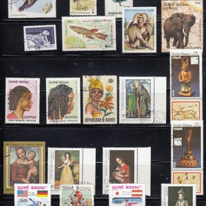 Treasure Hunting - Uncheck used stamps from Caribbean, Central & South America - for artist, crafting, scrapbooking...