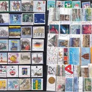 35X to 80X w\Worldwide used stamps -multiple lots - small collection- for artist, crafting, scrapbooking...