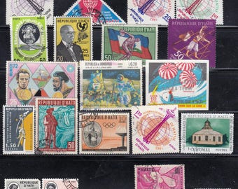 Bermuda ha utilizzato francobolli vintage dai Caraibi per artisti, artigianato, scrapbooking