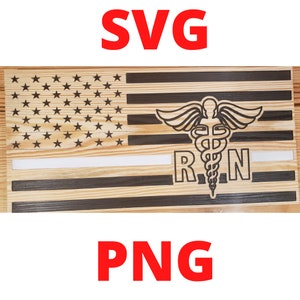 Nurse Flag SVG File