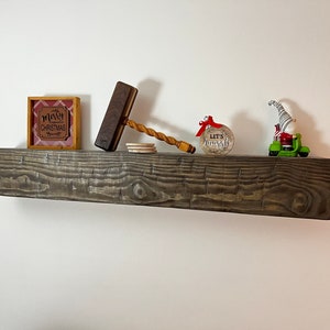 Farmhouse Floating Shelf ***Easy Installation!!