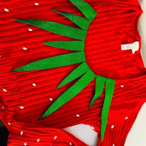 Strawberry costume top