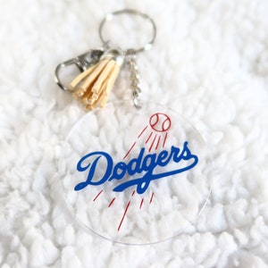 Dodgers / Los Angeles / Dodger Baseball / Los Doyers / LA / Los Angeles Baseball / Team / Jersey / Acrylic Keychain / Dodgers Keychain