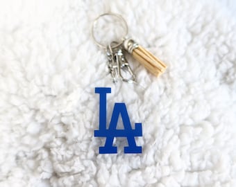 Dodgers / Los Angeles / Dodger Baseball / Los Doyers / LA / Los Angeles Baseball / Team / Jersey / Acrylic Keychain / Dodgers Keychain