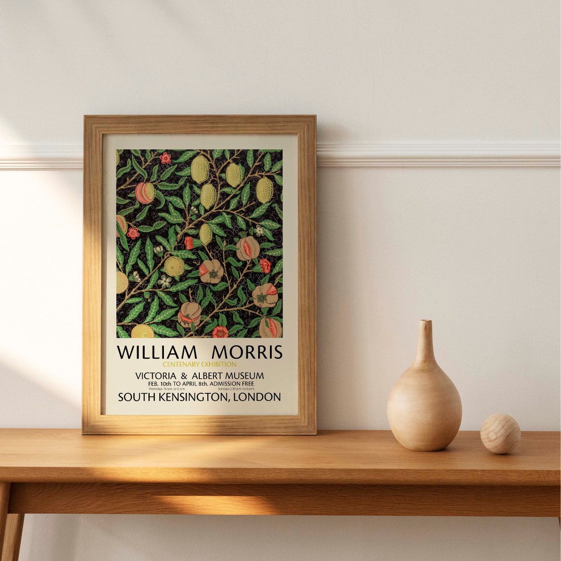 William Morris Morris Lemon Print Morris Art Print Morris Etsy