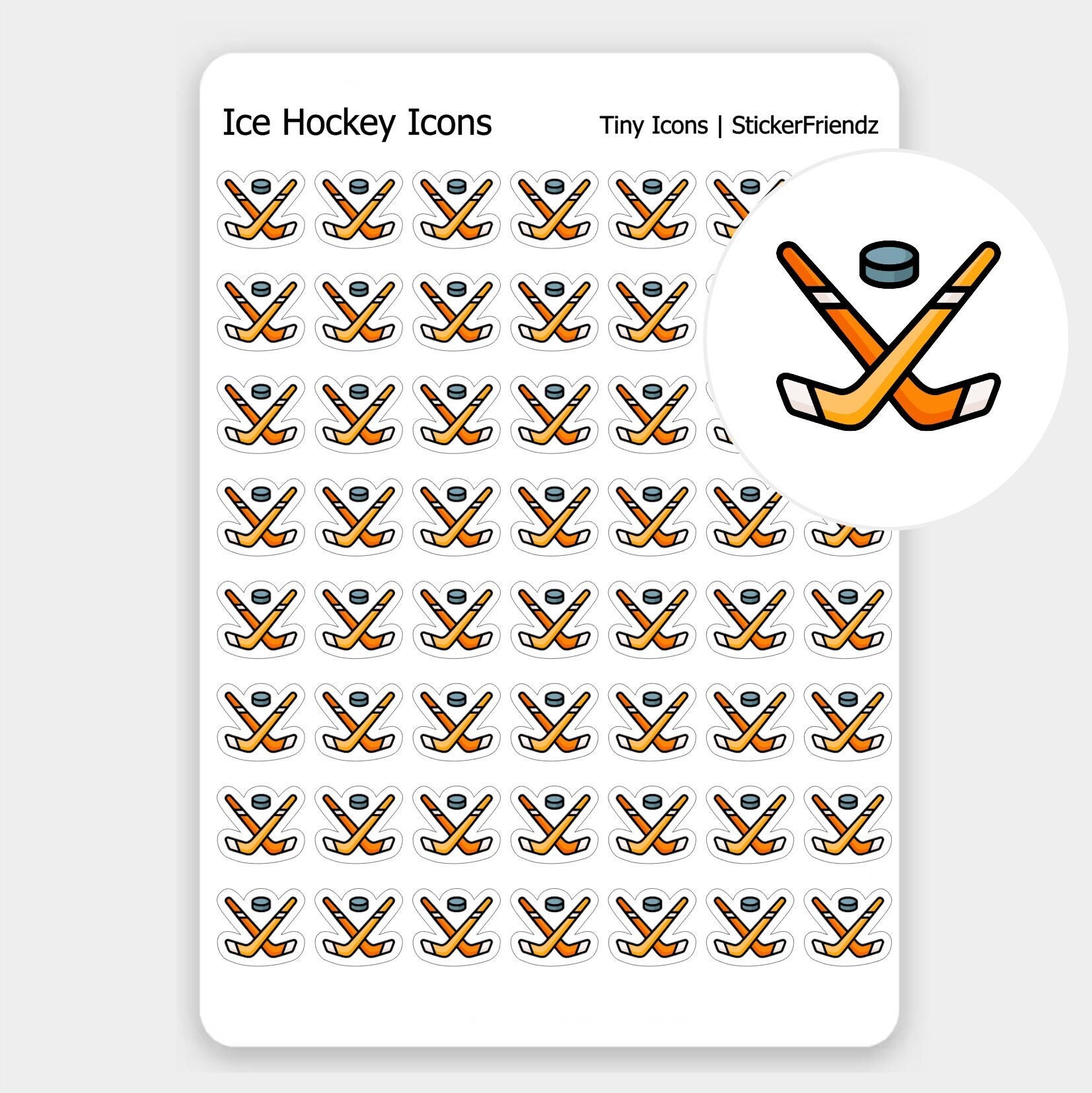 Ice Hockey Icons 