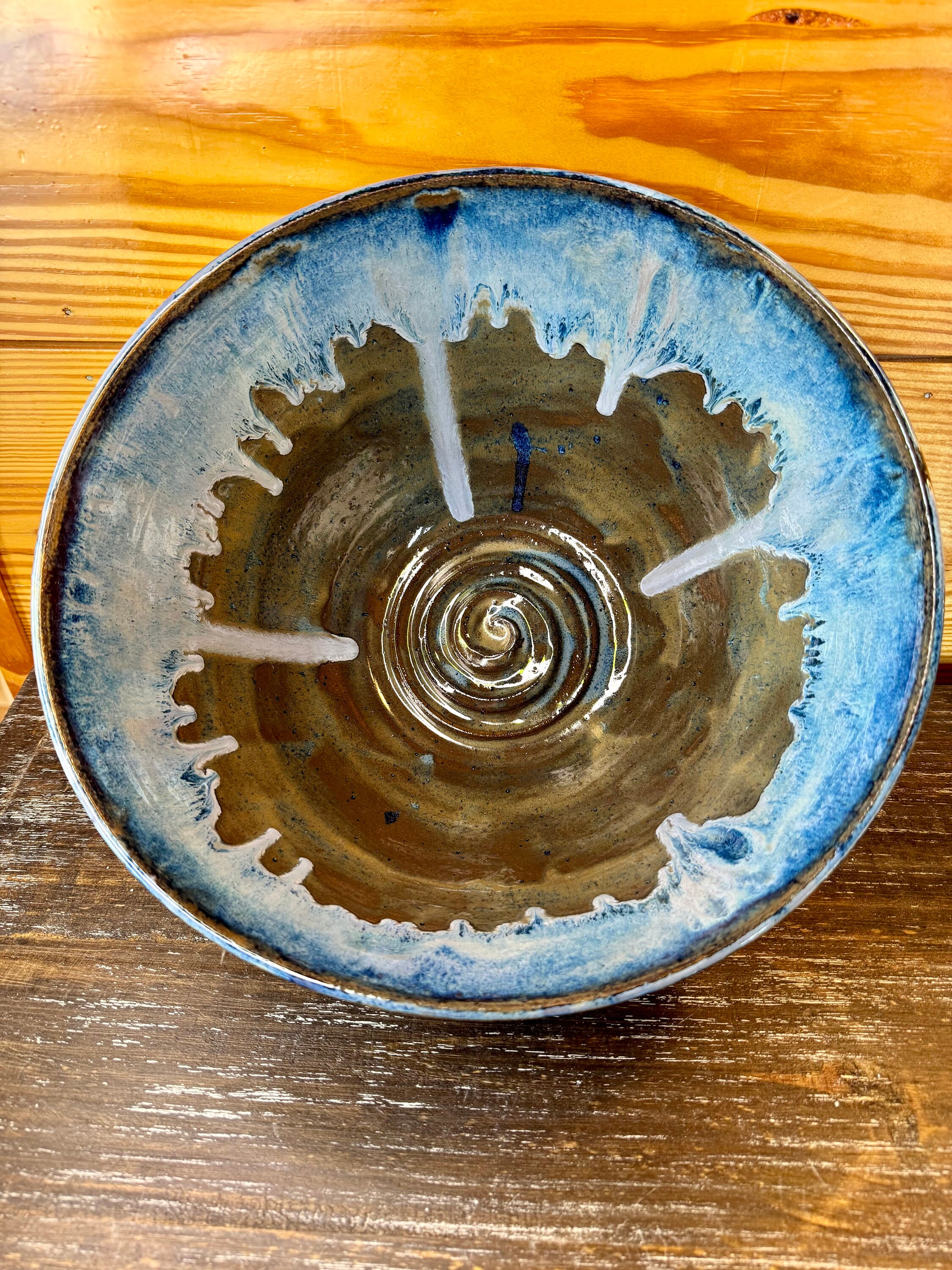 Extra-large Hand Thrown Pottery Bowl - Etsy