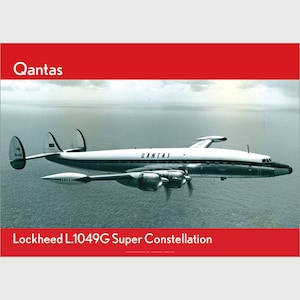 Lockheed Constellation - QANTAS Airlines by Corgi 1:144