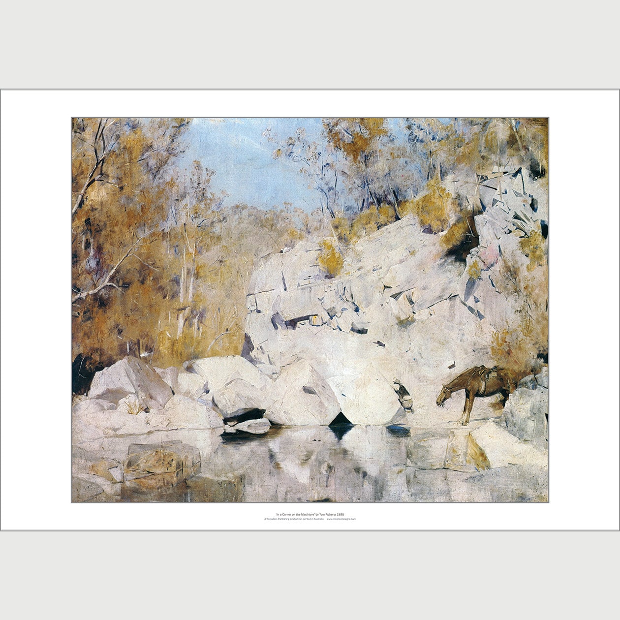 Tom Roberts Bushranger Art Print – Australian Impressionism - Etsy ...