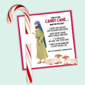 Candy Cane Legend, Candy Cane Poem, Candy Cane Story, Candy Cane Gram, Candy Cane Holder, Legend of the Candy Cane Tags, Jezus is de reden