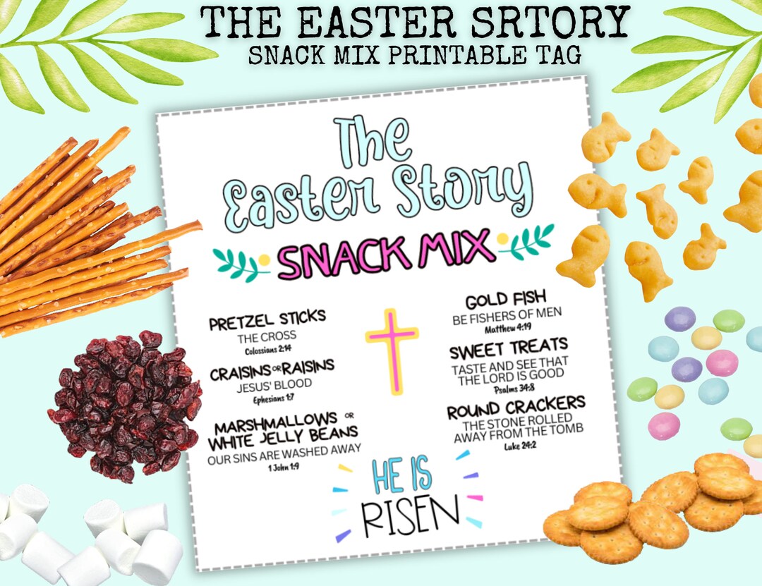 The Easter Story Snack Mix Printable - Il 1080xN.5785458089 Axfk