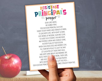 Principal Appreciation Day, Assistant Principal Thank You, Assistant Principal Retirement Card, Assistant Principal Prayer, Principal Gift