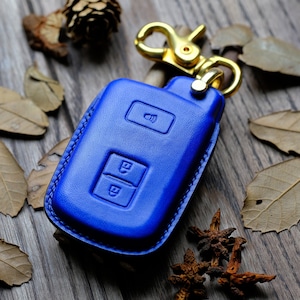Toyota 4Runner Key Fob Cover, Personalized Key Fob Case For Toyota Land Cruiser, Highlander, Tacoma, Tundra, Sequoia...Gift For Him