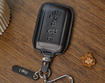 Maserati Grecale Key Fob Cover, Genuine Leather Smart Key Case For Ghibli MC20, Handmade Luxury Car Gift, Leather Smart Key Case