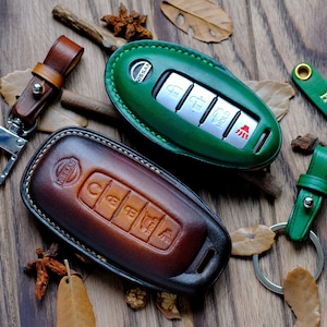 Nissan 2023 2022 Key Fob Cover Rogue Frontier Titan Kicks Pathfinder Qashaqai Altima Armanda Maxima X-trail Nissan Keyless Entry Remote