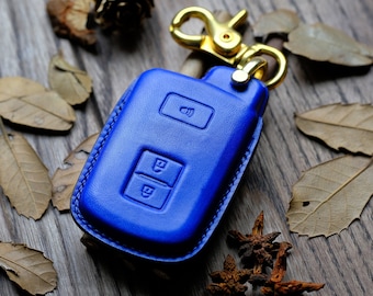 Toyota 4Runner Key Fob Cover, Personalized Key Fob Case For Toyota Land Cruiser, Highlander, Tacoma, Tundra, Sequoia...Gift For Him