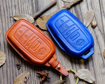 All Types Of Cover For Toyota Land Cruiser Leather, Key Case For Keyless Key Chain Fob Shell Entry Remote Smartkey Land Cruiser Gift For Him